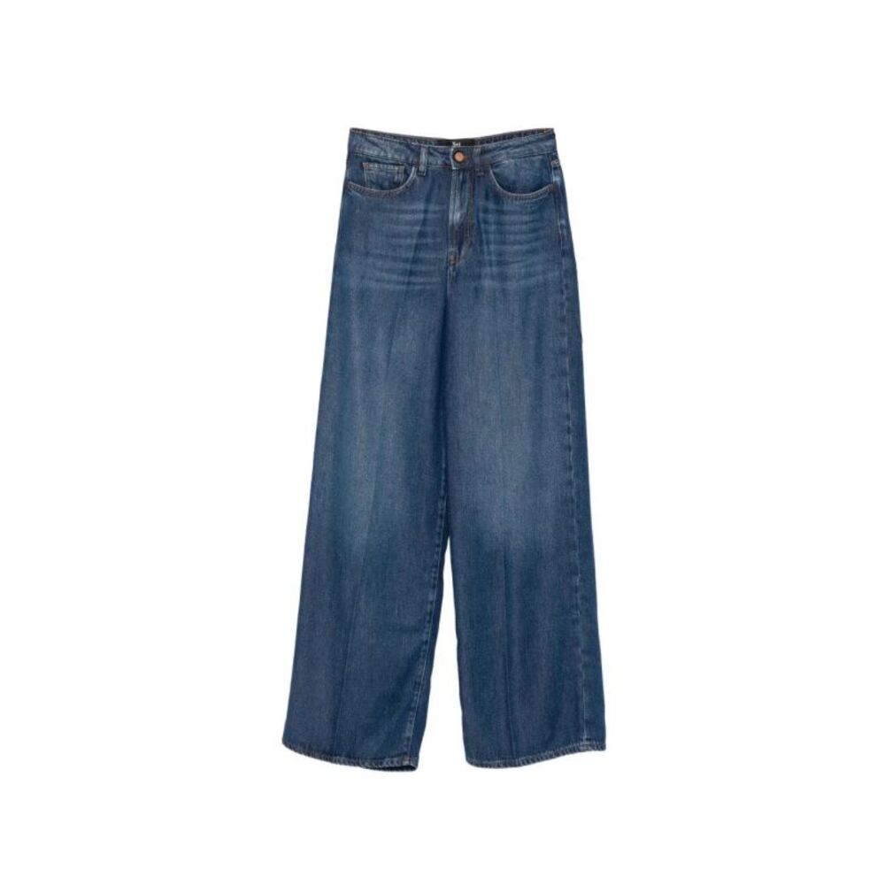 3X1 Women `Flip Jean` Wide Leg Pants